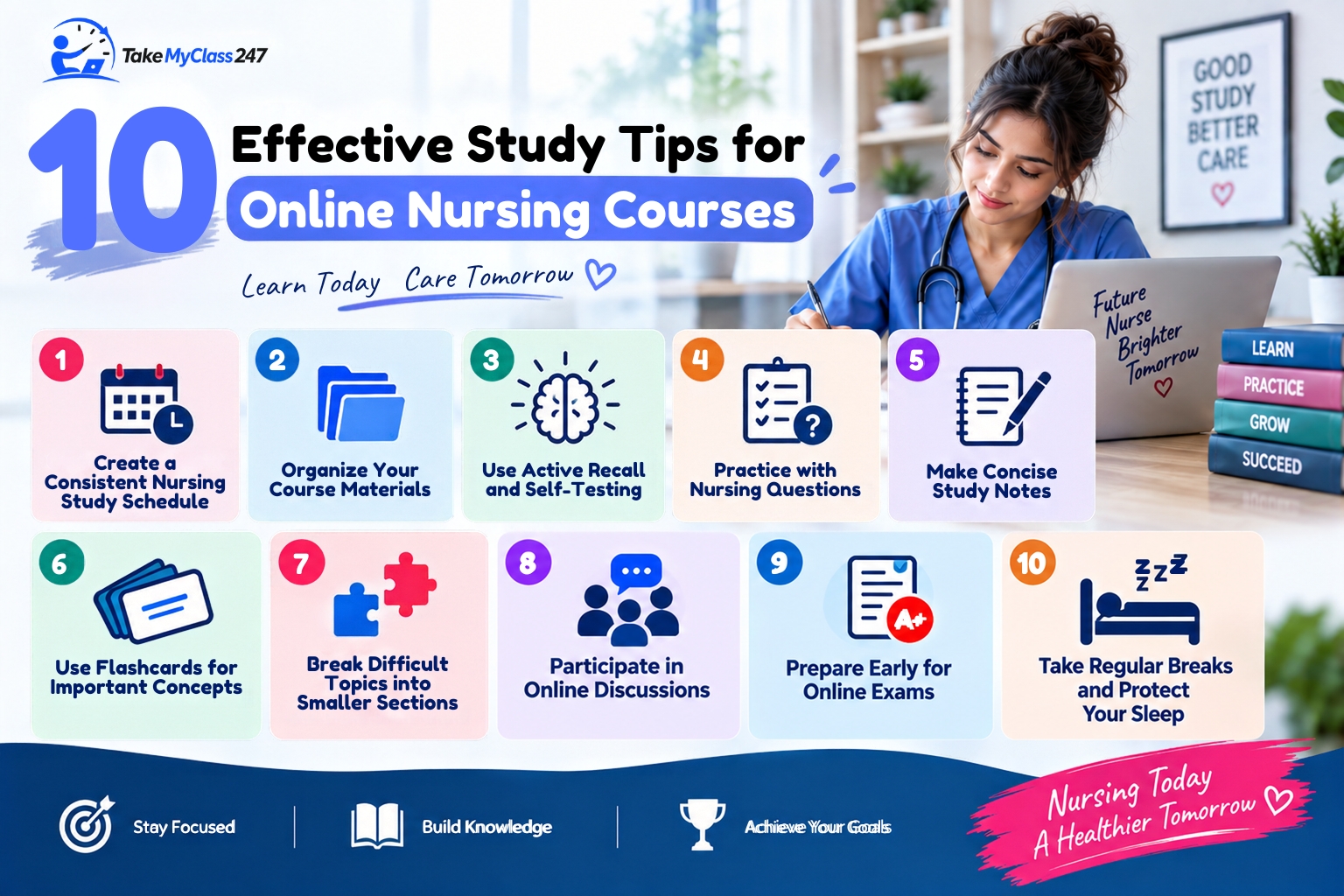 10 Effective Study Tips for Online Nursing Courses