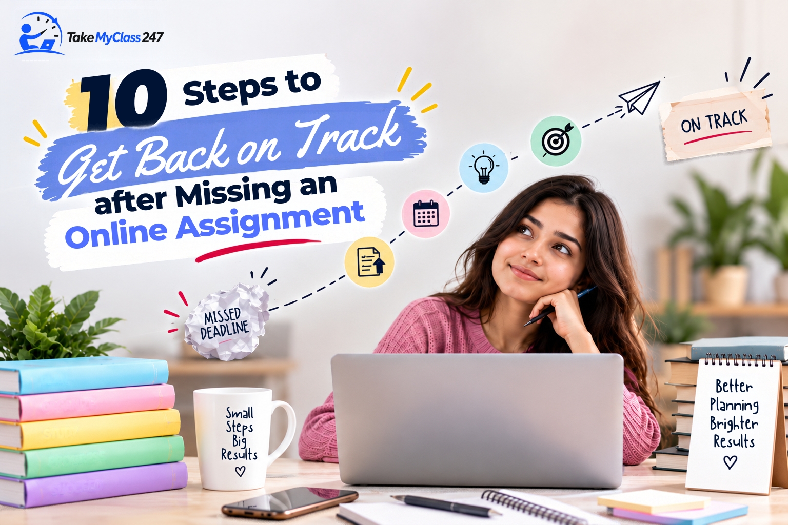 10 Steps to Get Back on Track after Missing an Online Assignment