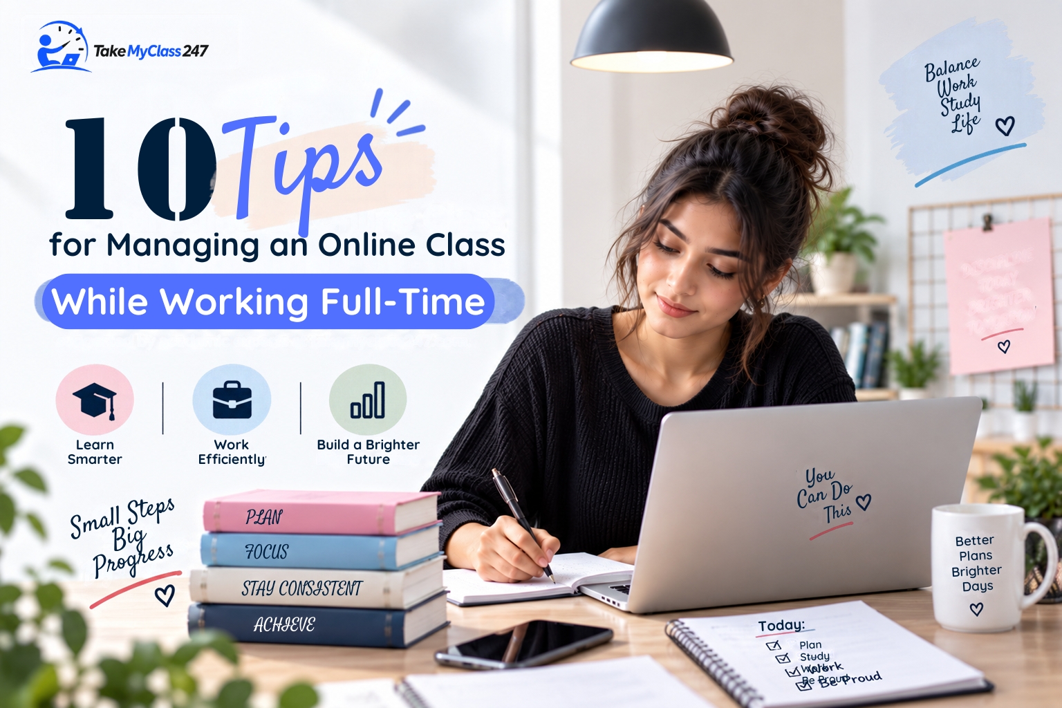 10 Tips for Managing an Online Class While Working Full-Time