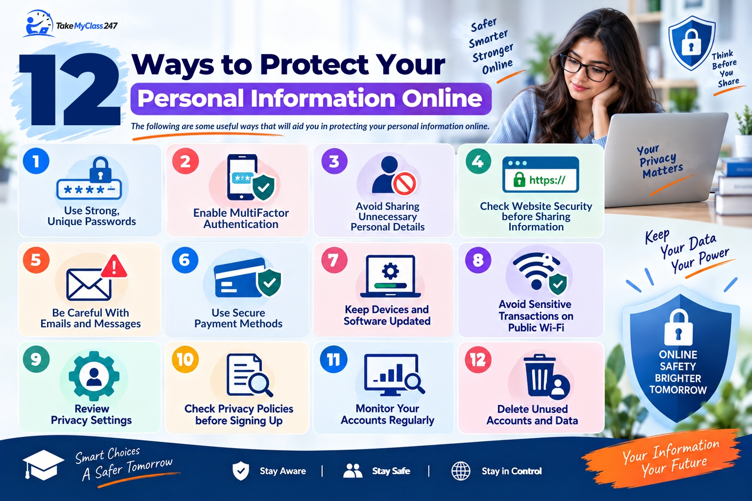12 Ways to Protect Your Personal Information Online