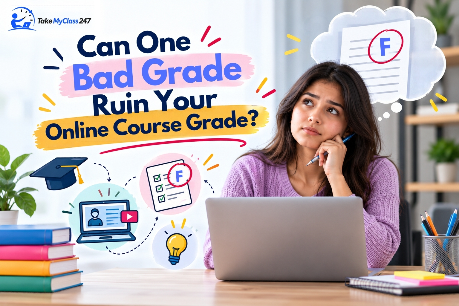 Can One Bad Grade Ruin Your Online Course Grade