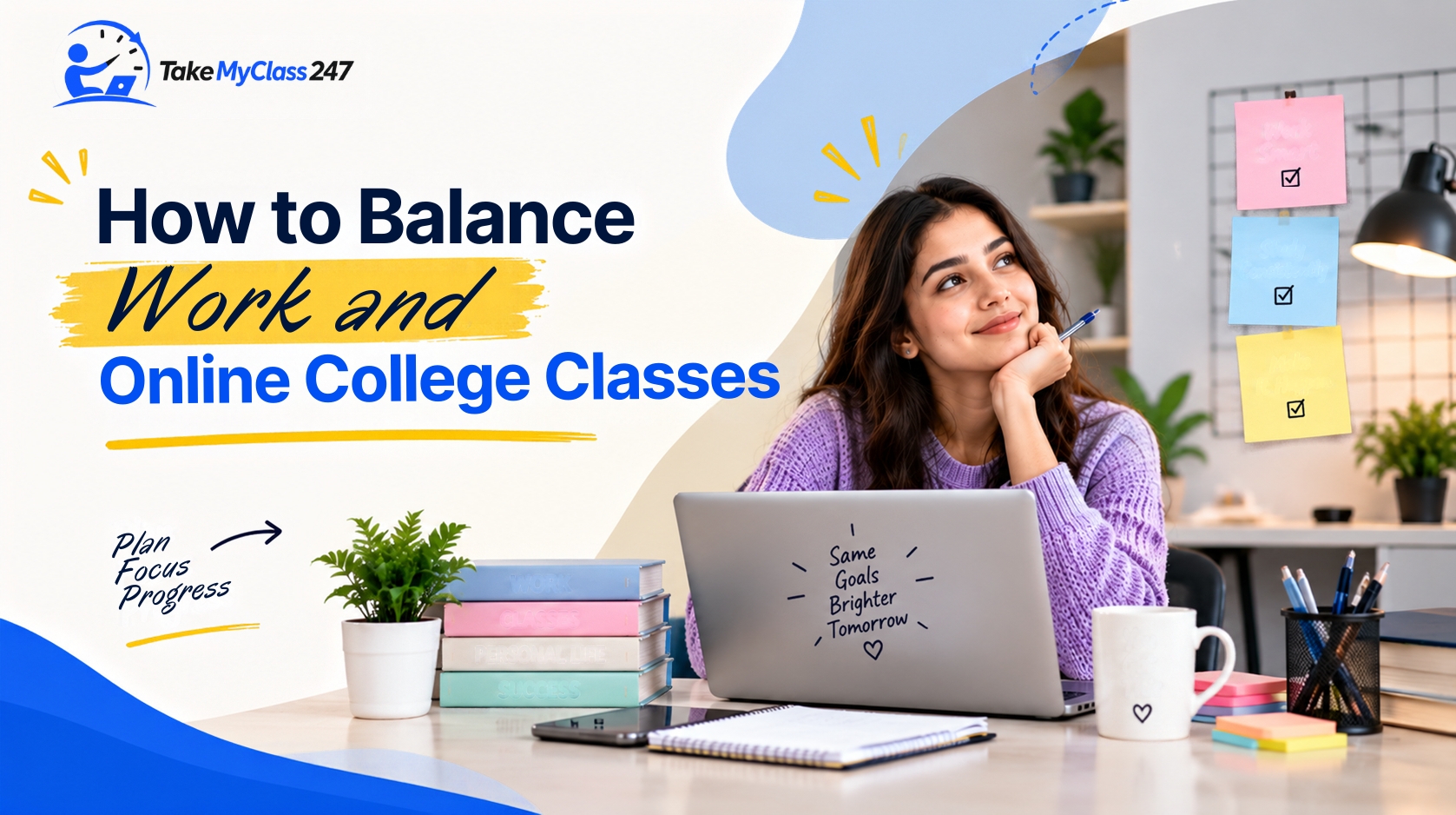 How to Balance Work and Online College Classes
