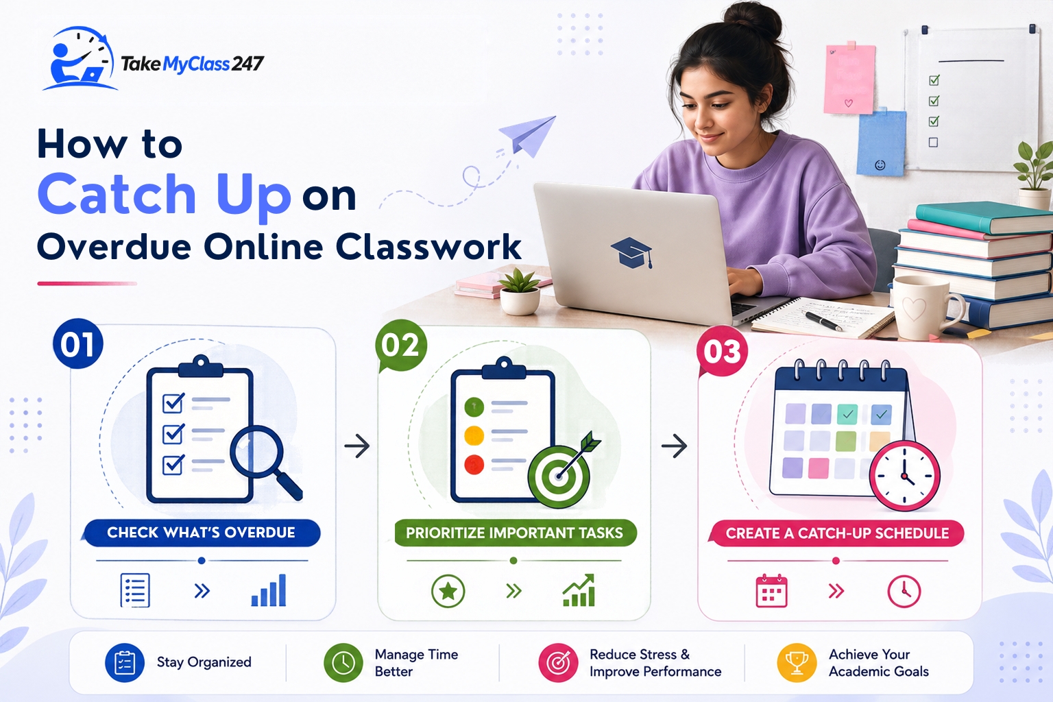 How to Catch Up on Overdue Online Classwork