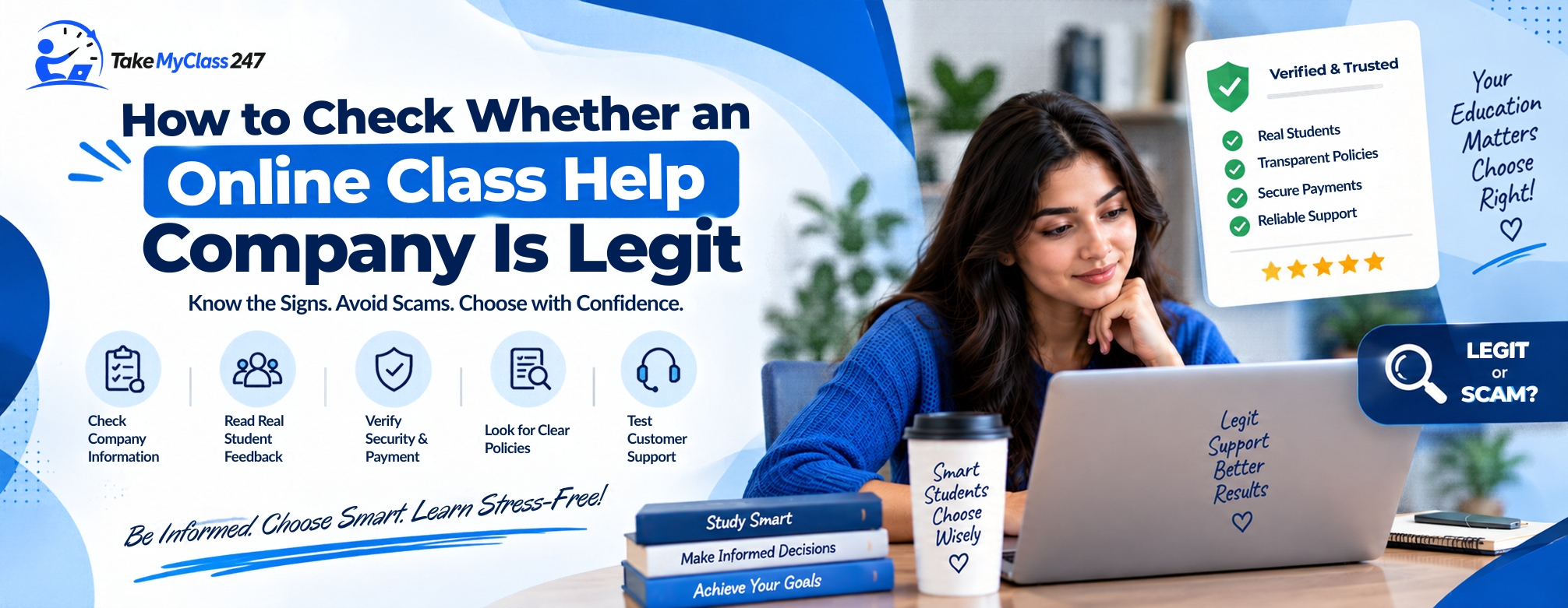 How to Check Whether an Online Class Help Company Is Legit