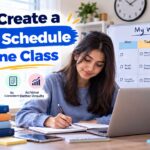 How to Create a Weekly Schedule for Online Class