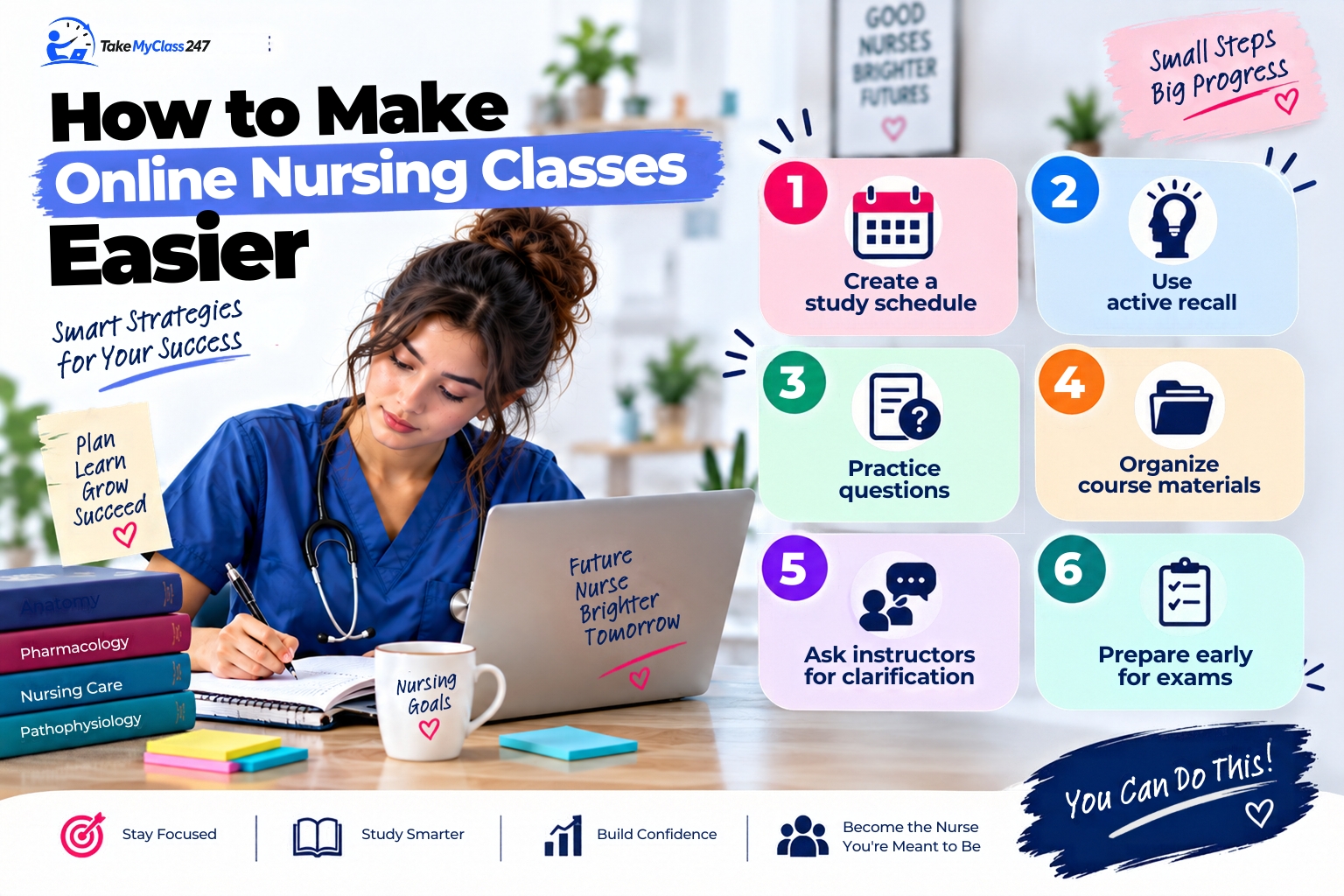 How to Make Online Nursing Classes Easier