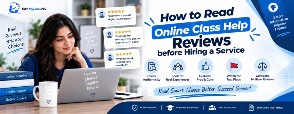 How to Read Online Class Help Reviews before Hiring a Service