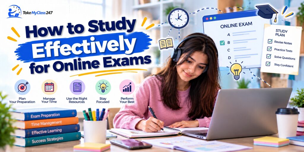 How to Study Effectively for Online Exams