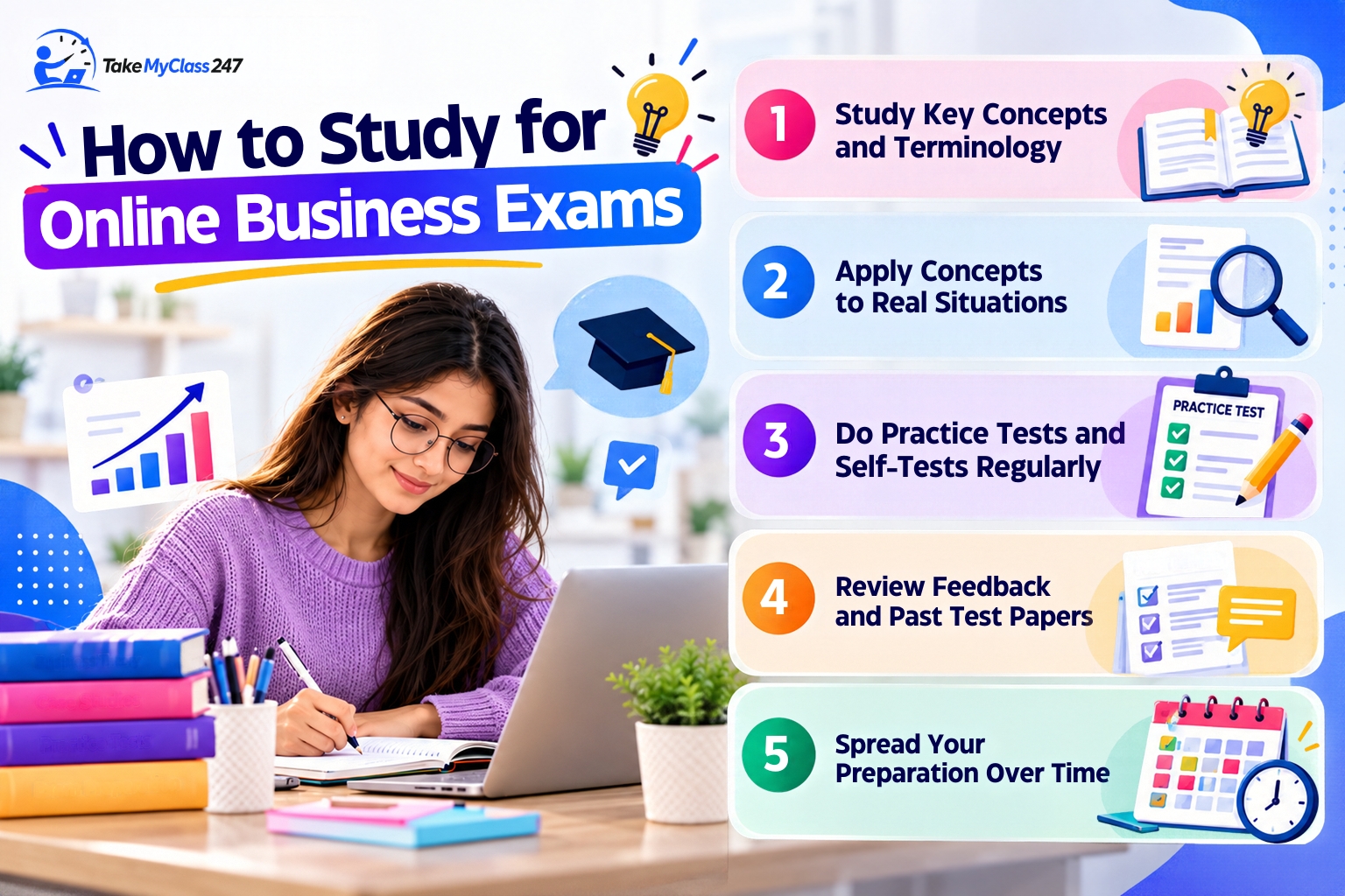 How to Study for Online Business Exams