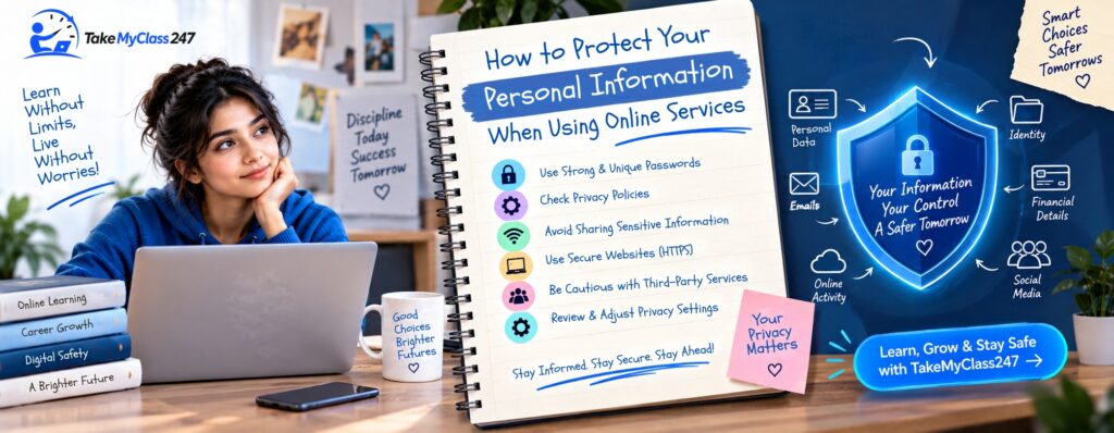 How to Protect Your Personal Information When Using Online Services
