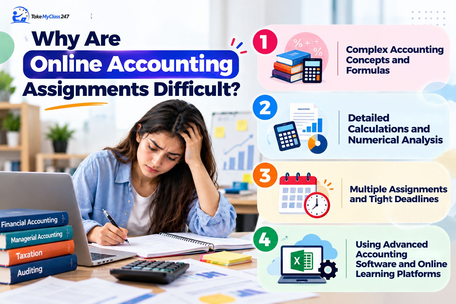Why Are Online Accounting Assignments Difficult