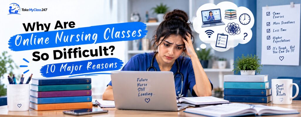 Why Are Online Nursing Classes So Difficult 10 Major Reasons
