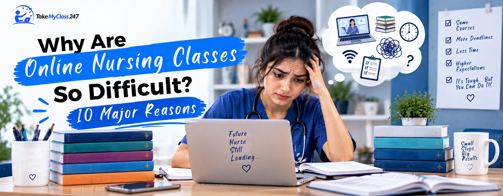 Why Are Online Nursing Classes So Difficult 10 Major Reasons