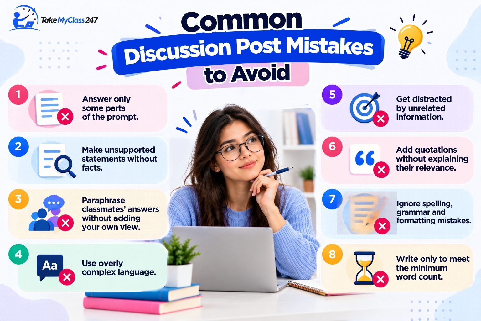 Common Discussion Post Mistakes to Avoid