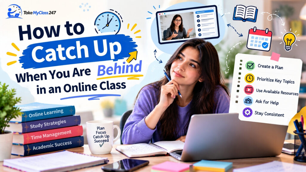 How to Catch Up When You Are Behind in an Online Class